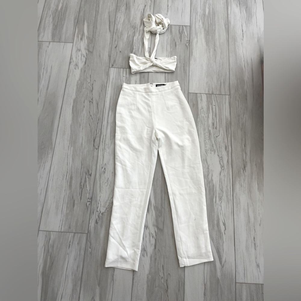 BABYBOO FASHION Kimora Pants and Sira Top WHITE XS